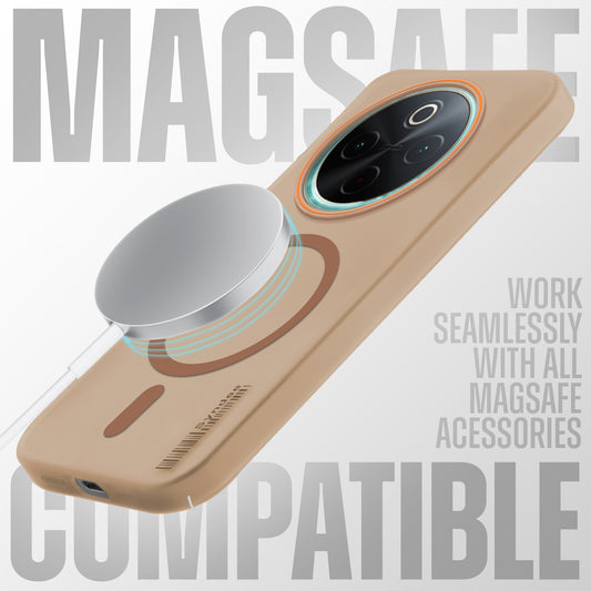 Colourful Frosted Matte With Raised Camera Protection Back Cover Case For iQOO Z10 5G