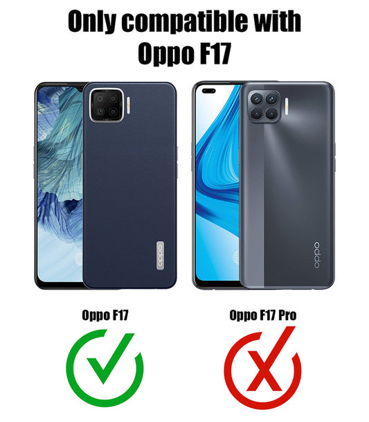 Premium Acrylic Transparent Back Cover for Oppo F17 4G