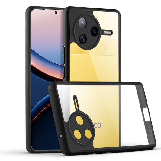Soft Frame Clear Case For Poco F7 Ultra 5G