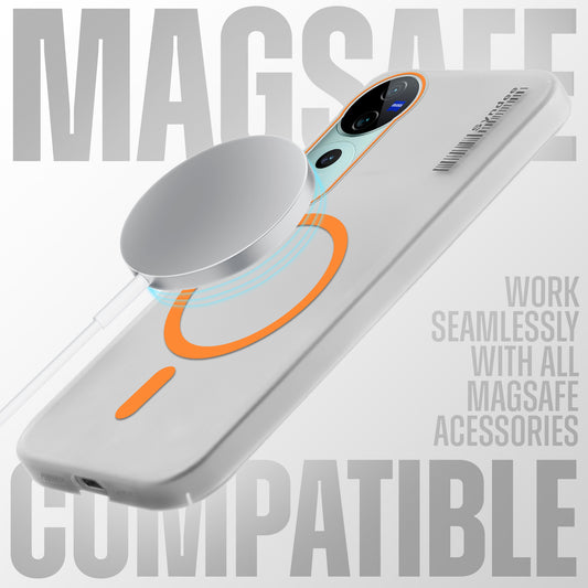New Sleek Matte MagSafe Case For Vivo V40 Pro 5G