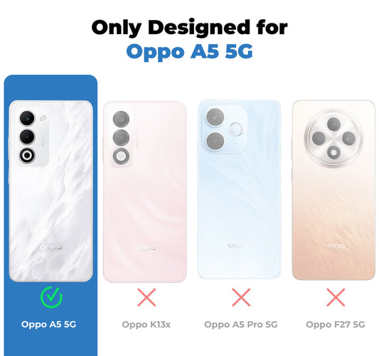 Soft Frame Clear Case Ring Holder Kickstand For Oppo A5 5G