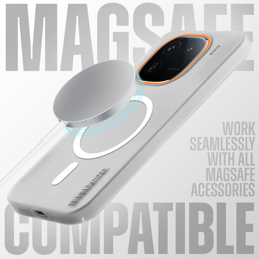 Colorful Frosted Matte MagSafe For iQOO 12 Pro 5G