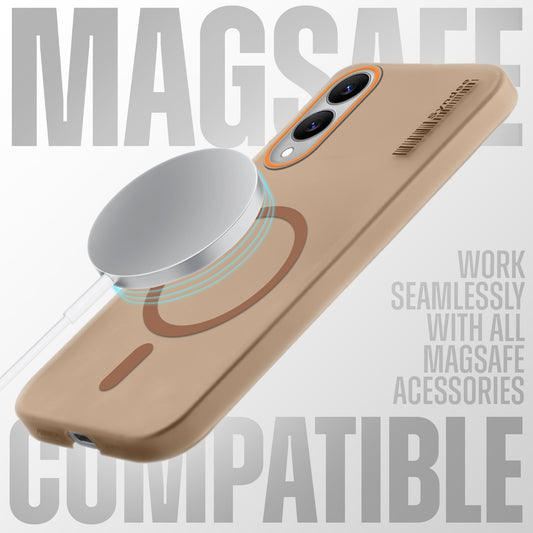 Colorful Frosted Matte MagSafe For Samsung S25 Edge