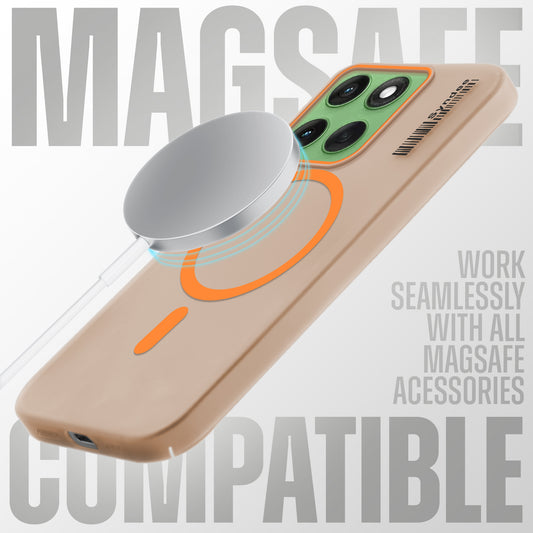 Colorful Frosted Matte MagSafe For Motorola Moto Edge 60 5G