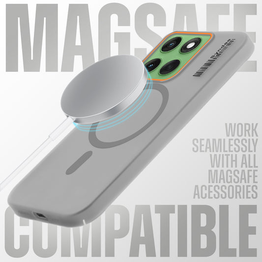 Colorful Frosted Matte MagSafe For Motorola Moto Edge 60 5G