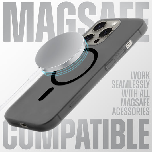 Slim Matte MagSafe Back Cover for Apple iPhone 13 Pro Max
