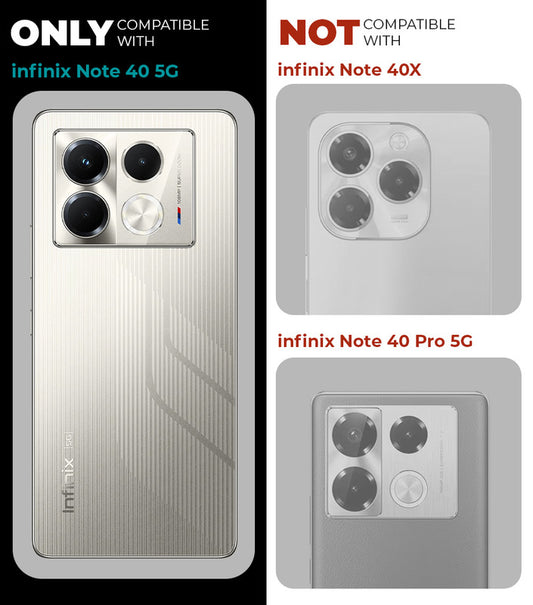 Transparent Back Cover with Silicone frame Matte Ring Holder Kickstand Case For Infinix Note 40 5G
