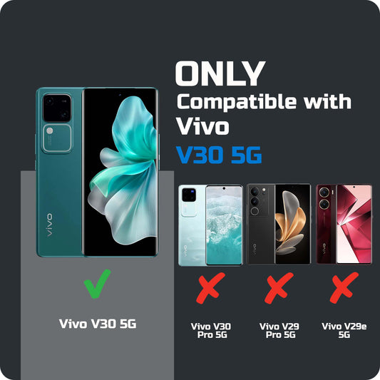 Liquid Silicone Comfort Grip Soft Touch Matte TPU Case for Vivo V30 5G