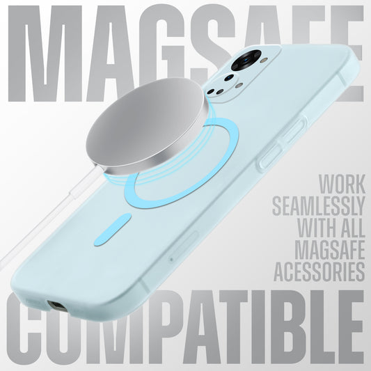 Sleek Frosted Matte Hard Case with MagSafe Support For OnePlus Nord 2T 5G
