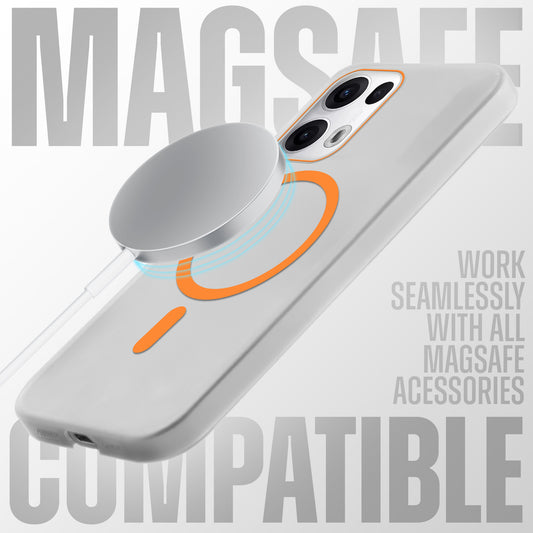 New Sleek Matte MagSafe Case For Oppo Reno 13 Pro 5G