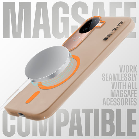 Colorful Frosted Matte MagSafe For Vivo V40e 5G