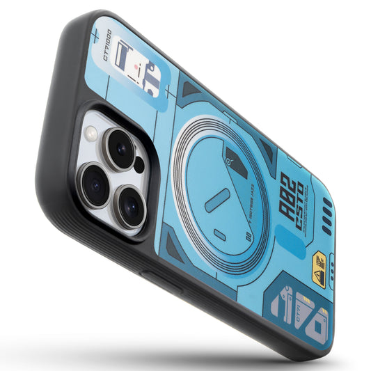 Silicone Textured Frame Printed Hard Back Case For Apple iPhone 14 Pro With Raised Camera Bumper