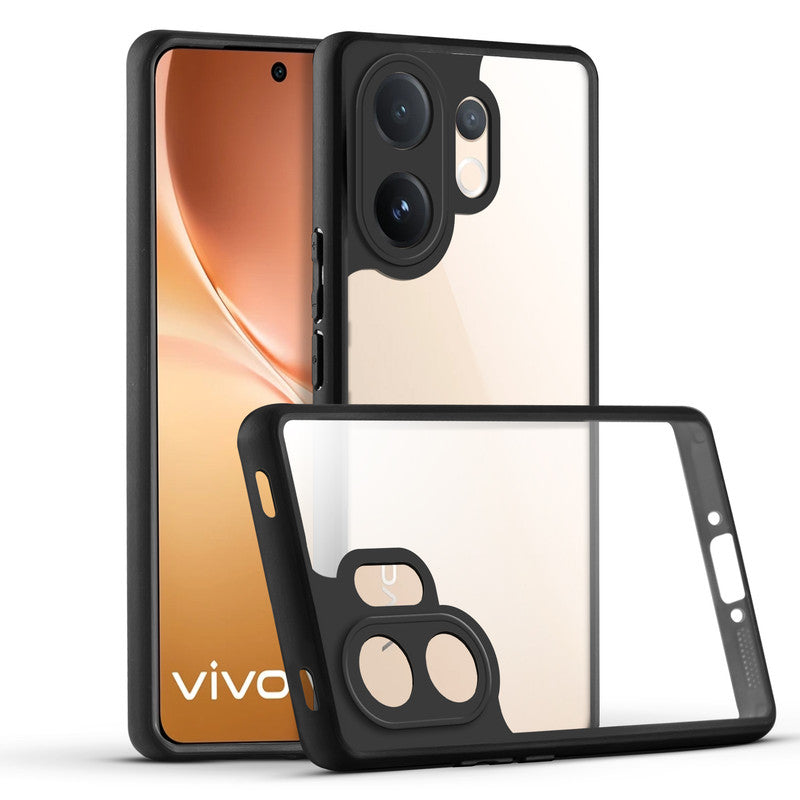 Soft Frame Clear Case For Vivo V60 5G