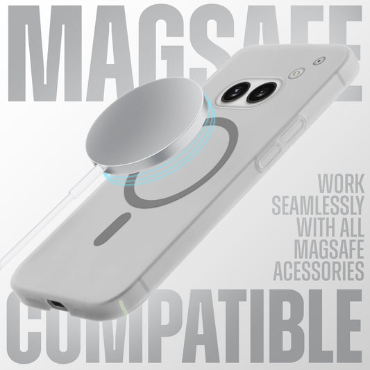 Sleek Frosted Matte Hard Case with MagSafe Support For Nothing Phone 2A