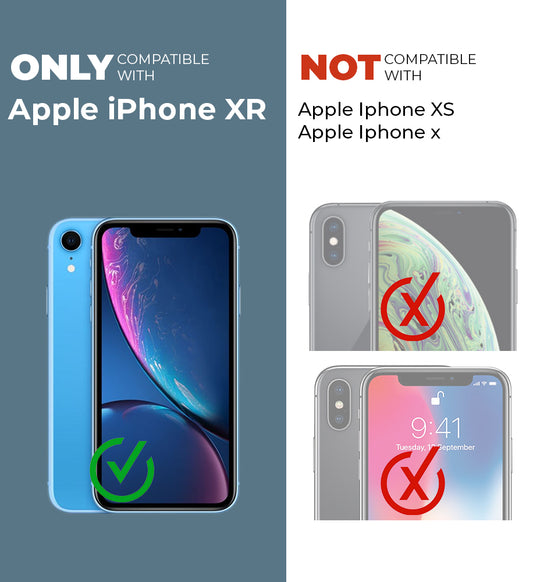 Premium Acrylic Transparent Back Cover for iPhone XR