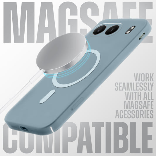 Sleek Frosted Matte Hard Case with MagSafe Support For OnePlus Nord 4 5G