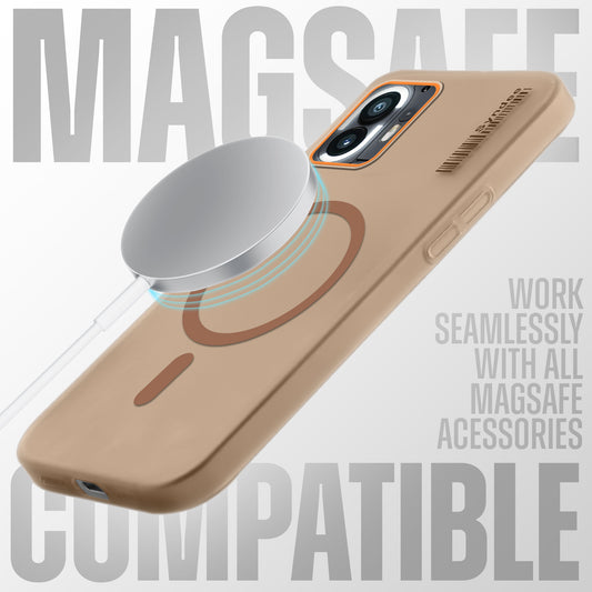 Elegant Colorful Frosted Matte Back With MagSafe Support Back Case For Nothing Phone 2