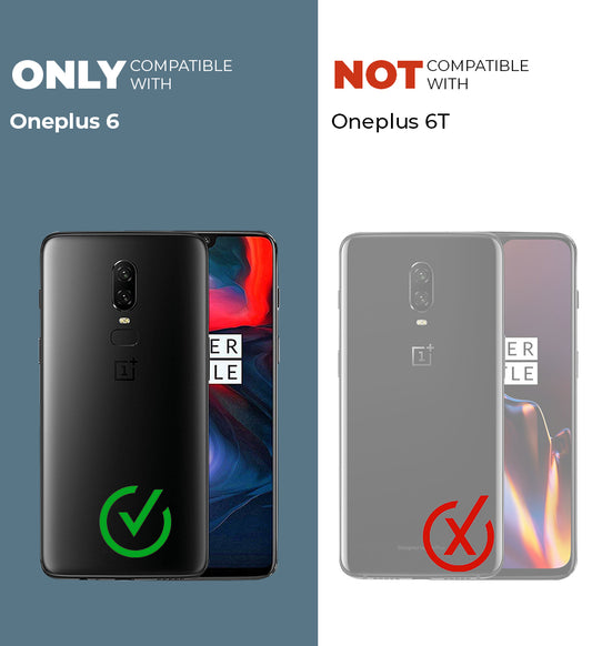 Premium Acrylic Transparent Back Cover for Oneplus 6