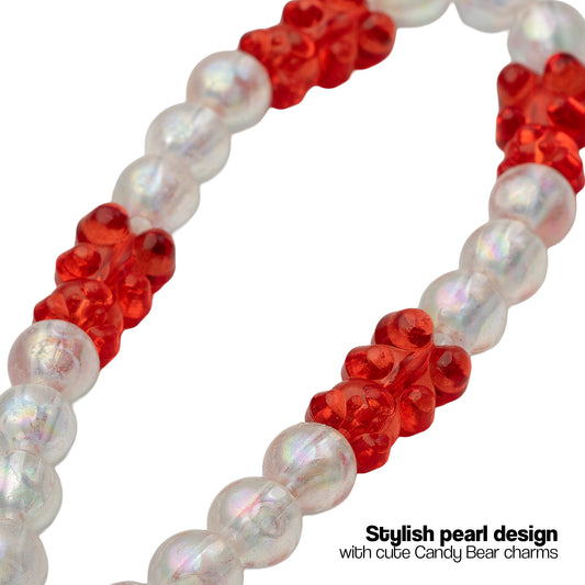 Candy Bear Beaded Phone Wrist Strap