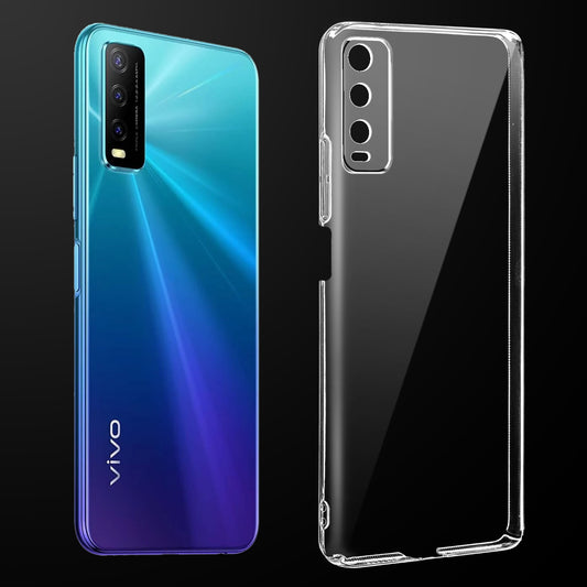 Crystal Clear Hard Back Anti-Yellowing Phone Case For Vivo Y20