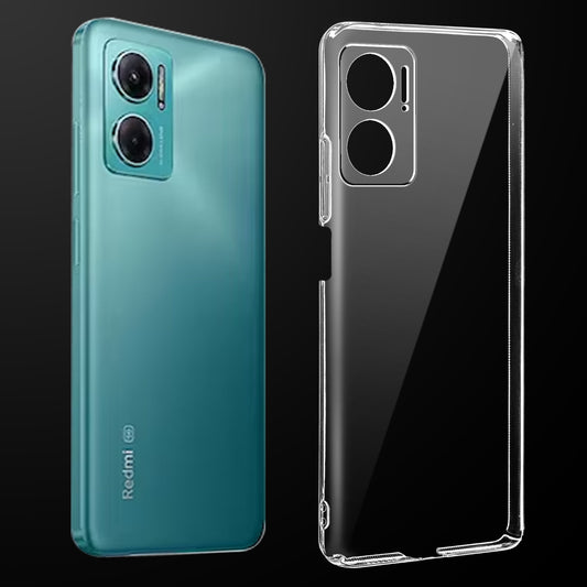 Crystal Clear Hard Anti-Yellow Transparent Back Cover Case For Redmi 11 Prime 5G