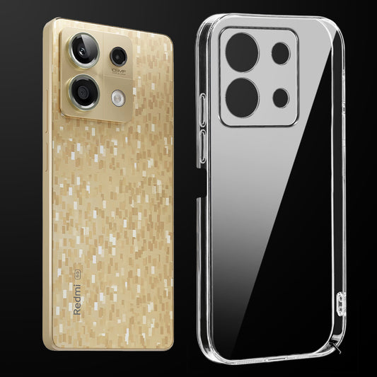 Crystal Clear Hard Back Anti-Yellowing Phone Case For Redmi Note 13 5G