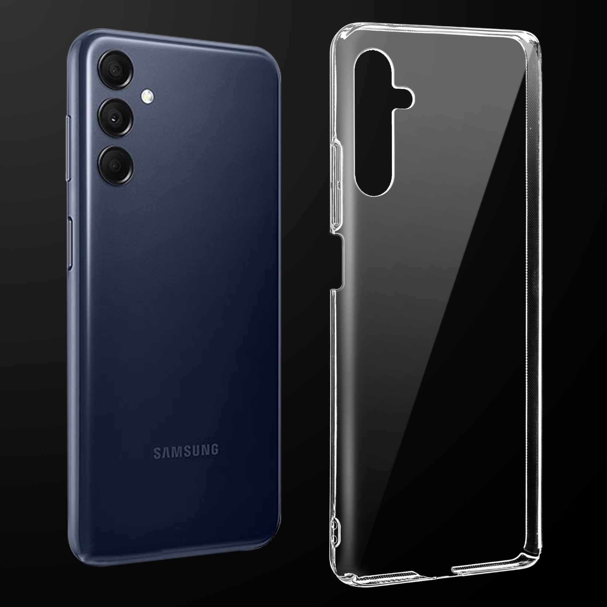 Crystal Clear Hard Back Anti-Yellowing Phone Case For Samsung F54 5G