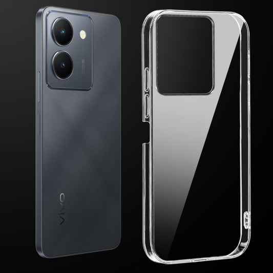 Crystal Clear Hard Back Anti-Yellowing Phone Case For Vivo Y36 4G