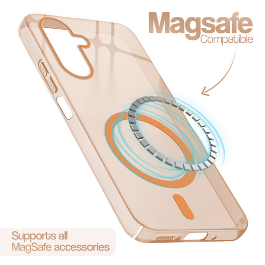 Anti-Yellow Scratch Resistant Case Support Magnetic Accessories Back Cover For Samsung A26 5G