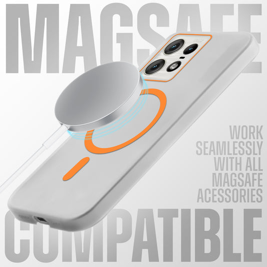 New Sleek Matte MagSafe Case For Motorola Edge 50 Pro 5G