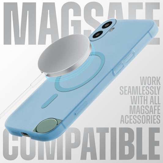 Sleek Frosted Matte Hard Back With MagSafe Compatible Back Case for CMF By Nothing Phone 1