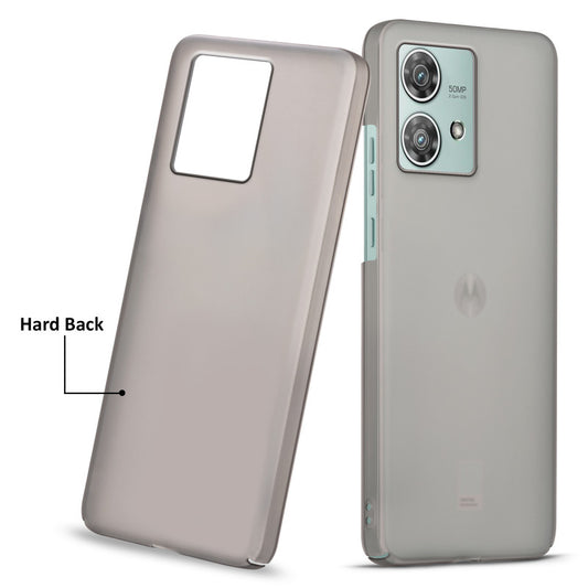 Ultra-Thin Frosted Matte Anti-Yellow Hard Back Case for Motorola Edge 40 Neo 5G