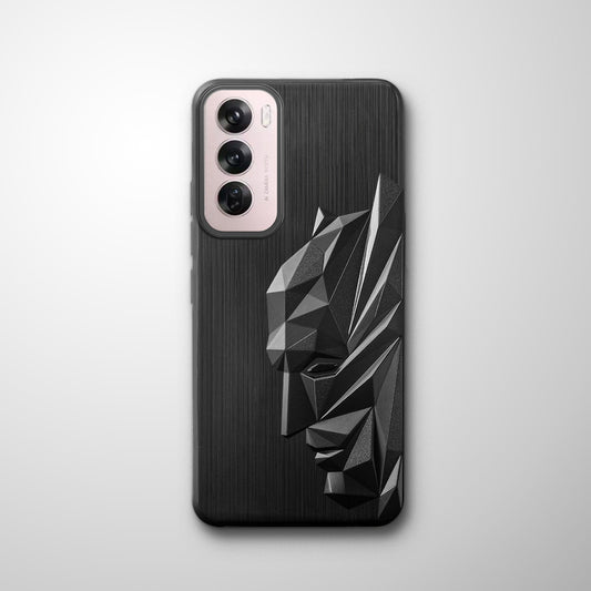 3D Design Soft Silicone Back Cover Oppo Reno 12 Pro 5G