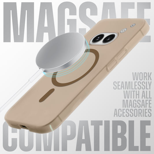 Sleek Frosted Matte Hard Case with MagSafe Support For Nothing Phone 2A