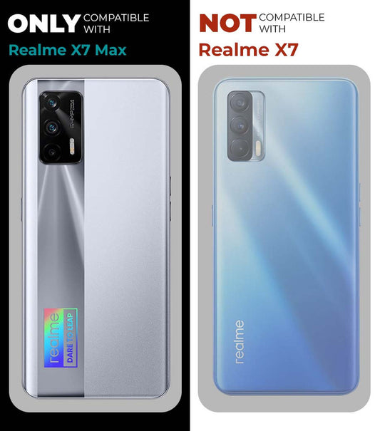 Premium Acrylic Transparent Back Cover for Realme X7 Max