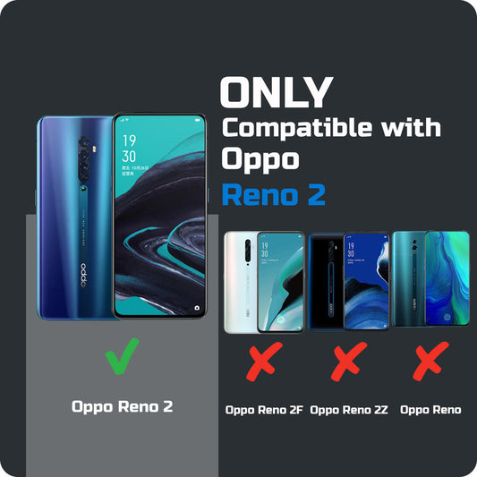 Premium Acrylic Transparent Back Cover for Oppo Reno 2