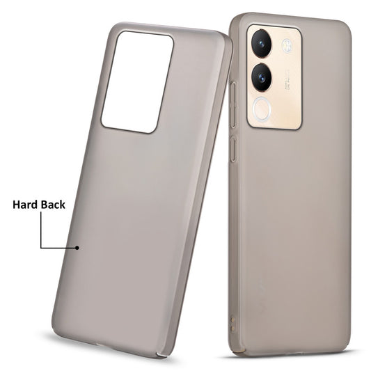 Ultra-Thin Frosted Matte Anti-Yellow Hard Back Case for Vivo Y200 5G