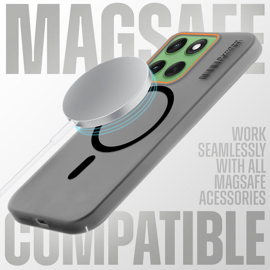 Colorful Frosted Matte MagSafe For Motorola Moto Edge 60 5G
