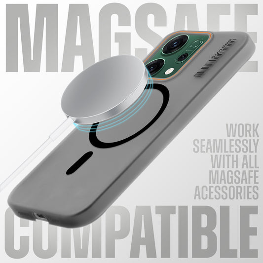 Colorful Frosted Matte MagSafe For Oppo Reno 14 5G