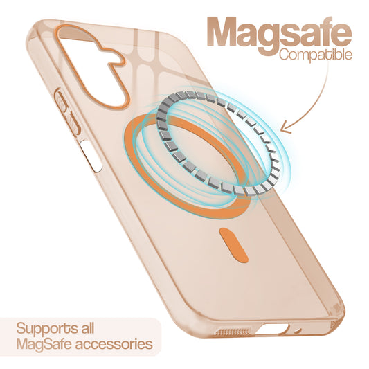 Anti-Yellow Scratch Resistant Case Support Magnetic Accessories Back Cover For Samsung F17 5G