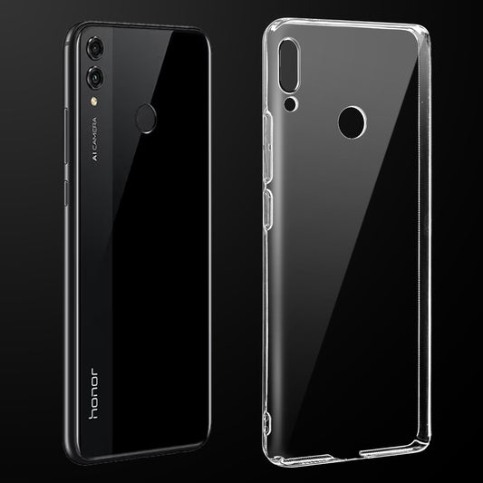 Crystal Clear Hard Back Anti-Yellowing Phone Case For Honor 8X