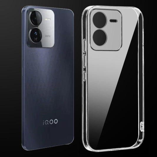 Crystal Clear Hard Back Anti-Yellowing Phone Case For iQOO Z9 5G