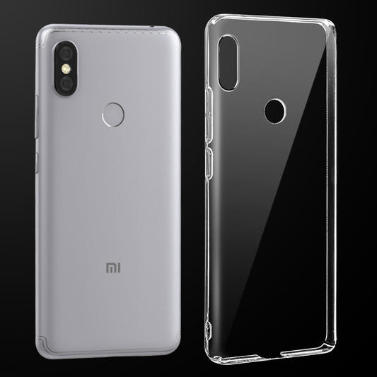 Crystal Clear Hard Anti-Yellow Transparent Back Cover Case For Redmi Y2