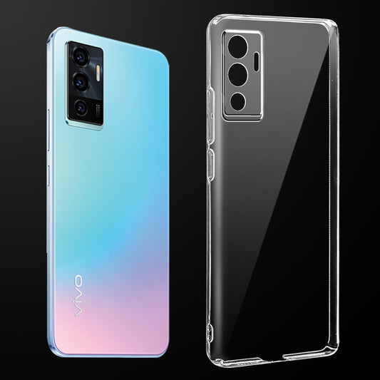 Crystal Clear Hard Back Anti-Yellowing Phone Case For Vivo V23E 5G