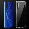 Transparent anti-yellow hard back case fitted on Redmi A3 Old showing full back coverage and camera protection