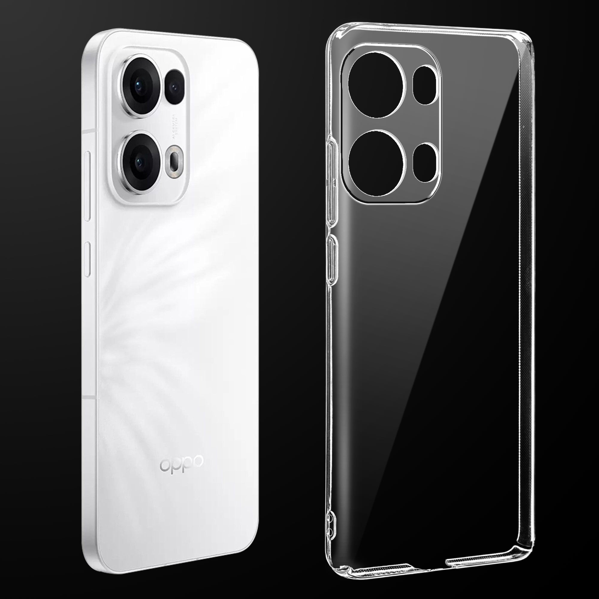 Anti-Yellowing Clear Case For Oppo Reno 13 Pro 5G