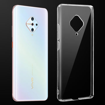 Crystal Clear Hard Anti-Yellow Transparent Back Cover Case For Vivo S1 Pro