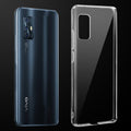 Transparent anti-yellow hard back case fitted on Vivo V17 showing full back coverage and camera protection