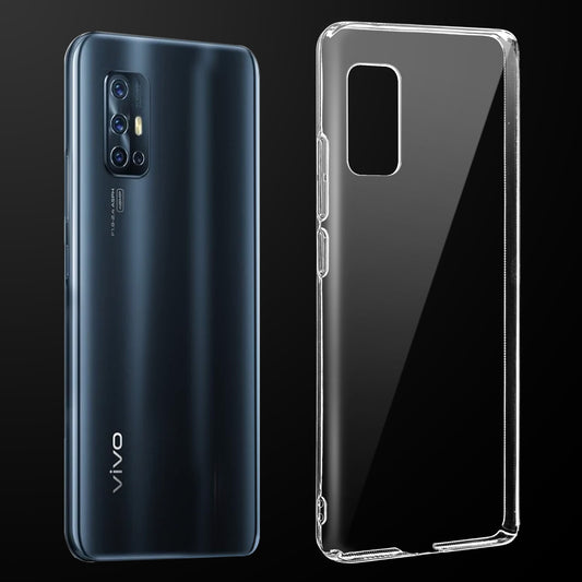 Crystal Clear Hard Anti-Yellow Transparent Back Cover Case For Vivo V17