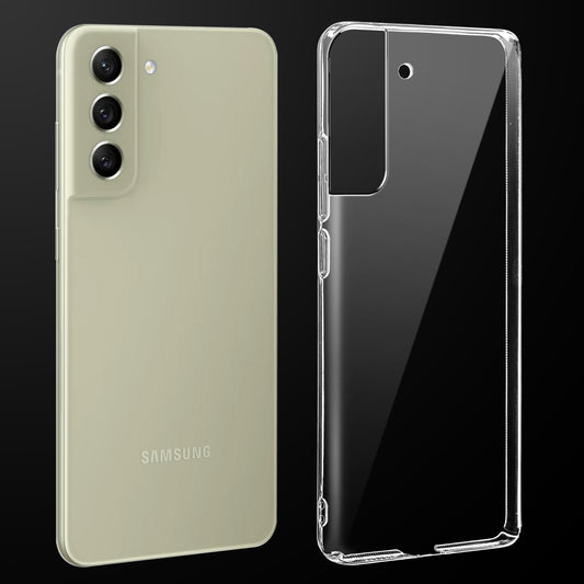 Crystal Clear Hard Back Anti-Yellowing Phone Case For Samsung S21 FE 5G